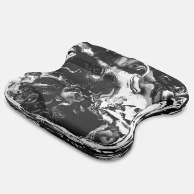 Дошка для плавання, колобашка Aqua Speed Pullkick Swirl - Black White - Зображення 2