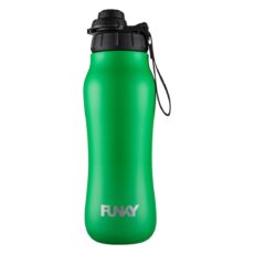 Funky Clean Stream Water Bottle - Green